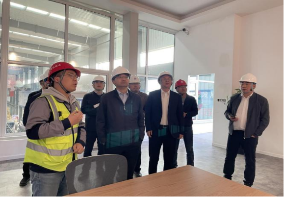 市國資委主任帶隊(duì)調(diào)研青島城鐵智能建造科技有限公司及重慶路快速路項(xiàng)目建設(shè)情況